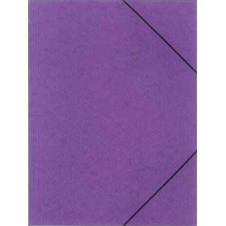 Φάκελος πρεσπάν με λάστιχο Next 32x22cm Μωβ  (Μωβ)
