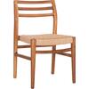 ΚΑΡΕΚΛΑ ΤΡΑΠΕΖΑΡΙΑΣ HERRIN HM18231 ΞΥΛΟ TEAK-ΣΧΟΙΝΙ VIRO 46x51x78Υεκ.