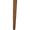 ΠΟΛΥΘΡΟΝΑ JAMES HM18259 TEAK WOOD ΜΕ ΣΑΜΠΑΝΙ ΥΦΑΣΜΑ 57x52x76Υεκ.
