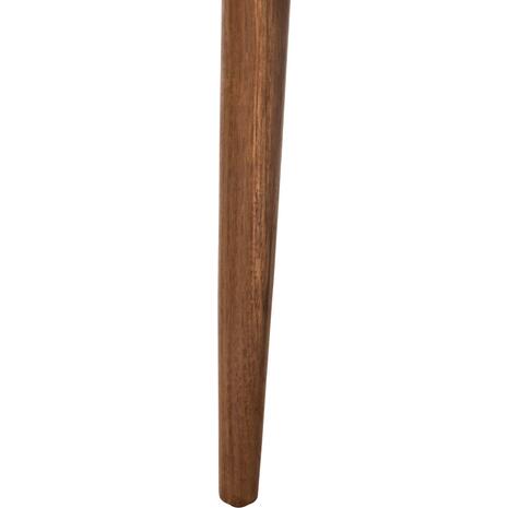 ΠΟΛΥΘΡΟΝΑ JAMES HM18259 TEAK WOOD ΜΕ ΣΑΜΠΑΝΙ ΥΦΑΣΜΑ 57x52x76Υεκ.