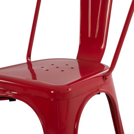 ΚΑΡΕΚΛΑ ΜΕΤΑΛΛΙΚΗ MELITA-PRO HM8641.44 ΚΟΚΚΙΝΗ 44x47x84.5Υεκ. (Κόκκινο)