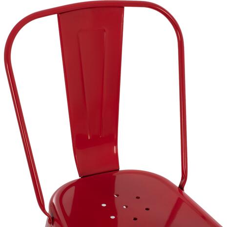 ΚΑΡΕΚΛΑ ΜΕΤΑΛΛΙΚΗ MELITA-PRO HM8641.44 ΚΟΚΚΙΝΗ 44x47x84.5Υεκ. (Κόκκινο)