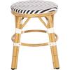 ΣΚΑΜΠΟ ΑΛΟΥΜΙΝΙΟΥ CHINO HM6285.03 BAMBOO LOOK-TEXTILENE ΛΕΥΚΟ-ΜΑΥΡΟ Φ36x46Υεκ.