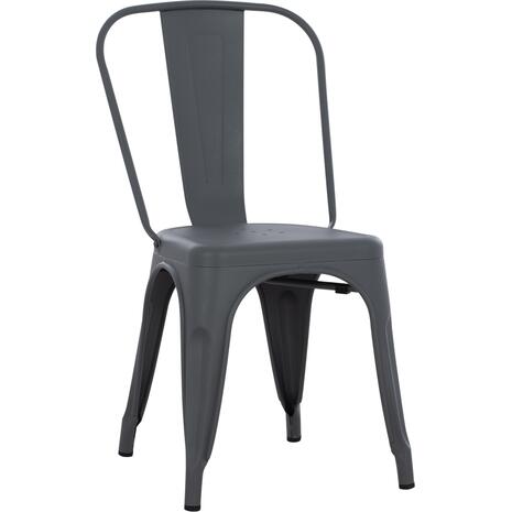 ΚΑΡΕΚΛΑ ΜΕΤΑΛΛΙΚΗ MELITA-PRO HM8641.50 ΓΚΡΙ 44x47x84.5Υεκ. (Γκρι)