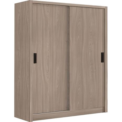 VANITY Ντουλάπα Δίφυλλη - Συρόμενη, Απόχρωση Sonoma Oak (Ε7355,3)