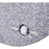 ΒΑΣΗ ομπρέλας στρογγυλή Γρανίτης/Inox #304 (40Kg) (Ε933)