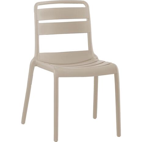 SERENATA Καρέκλα, Στοιβαζόμενη PP - UV Cappuccino (Ε3806,2W)