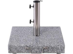 ΒΑΣΗ ομπρέλας τετράγωνη Γρανίτης/Inox #304 (40Kg) (Ε932)
