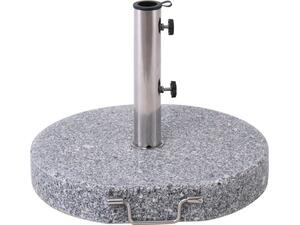 ΒΑΣΗ ομπρέλας στρογγυλή Γρανίτης/Inox #304 (40Kg) (Ε933)