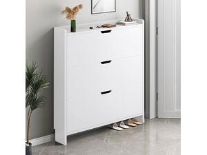 Παπουτσοθήκη MDF - Melamine Απόχρωση Άσπρο (Ε8330,2)