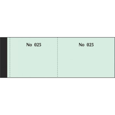 Μπλοκ Λαχνοί Typotrust Απλό Νο155γ 01-100  Πράσινο 100Φ