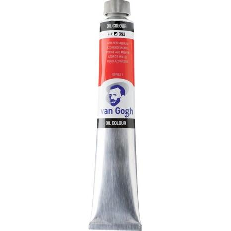 Χρώμα λαδιού Talens Van Gogh 60ml No393 Azo Red Medium(series 1)