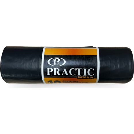 Σακούλες απορριμμάτων Extra Strong Practic Super Plus 80x100εκ 110lt 10 τμχ