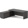 VIP Γραφείο Αριστερή Γωνία, Απόχρωση Grey Walnut (ΕΟ929,L)
