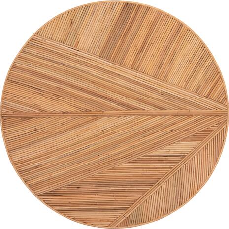 ΤΡΑΠΕΖΙ ΤΡΑΠΕΖΑΡΙΑΣ GATSBY HM9884 ΦΥΣΙΚΟ RATTAN ΣΕ ΦΥΣΙΚΟ ΧΡΩΜΑ Φ120x76Υεκ.