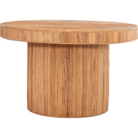 ΤΡΑΠΕΖΙ ΤΡΑΠΕΖΑΡΙΑΣ GATSBY HM9884 ΦΥΣΙΚΟ RATTAN ΣΕ ΦΥΣΙΚΟ ΧΡΩΜΑ Φ120x76Υεκ.