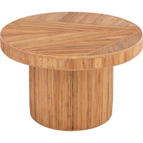 ΤΡΑΠΕΖΙ ΤΡΑΠΕΖΑΡΙΑΣ GATSBY HM9884 ΦΥΣΙΚΟ RATTAN ΣΕ ΦΥΣΙΚΟ ΧΡΩΜΑ Φ120x76Υεκ.