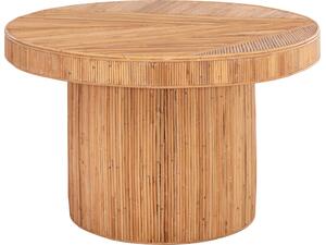 ΤΡΑΠΕΖΙ ΤΡΑΠΕΖΑΡΙΑΣ GATSBY HM9884 ΦΥΣΙΚΟ RATTAN ΣΕ ΦΥΣΙΚΟ ΧΡΩΜΑ Φ120x76Υεκ.