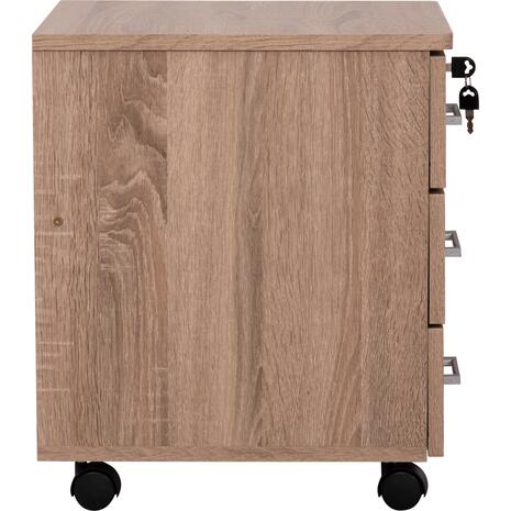 ΣΥΡΤΑΡΙΕΡΑ ΓΡΑΦΕΙΟΥ HAYDEN HM2282.02 ΣΕ SONAMA ΧΡΩΜΑ 39.5x40x46.5Υεκ