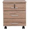 ΣΥΡΤΑΡΙΕΡΑ ΓΡΑΦΕΙΟΥ HAYDEN HM2282.02 ΣΕ SONAMA ΧΡΩΜΑ 39.5x40x46.5Υεκ