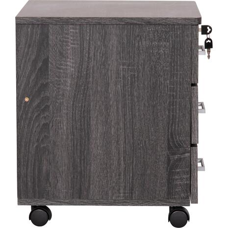 ΣΥΡΤΑΡΙΕΡΑ ΓΡΑΦΕΙΟΥ HAYDEN HM2282.01 ΣΕ ΑΝΘΡΑΚΙ ΧΡΩΜΑ 39.5x40x46.5Υεκ