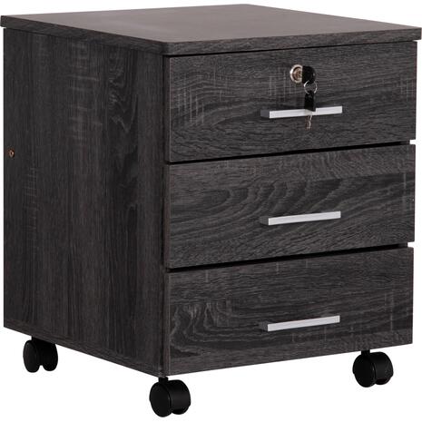 ΣΥΡΤΑΡΙΕΡΑ ΓΡΑΦΕΙΟΥ HAYDEN HM2282.01 ΣΕ ΑΝΘΡΑΚΙ ΧΡΩΜΑ 39.5x40x46.5Υεκ