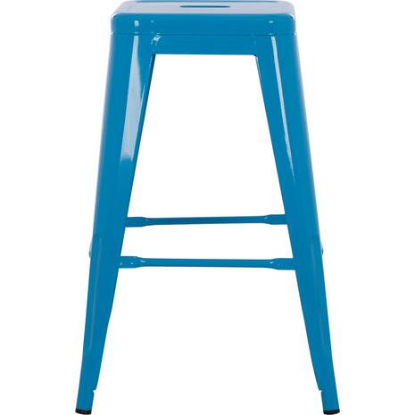 ΣΚΑΜΠΟ ΜΕΣΑΙΟΥ ΥΨΟΥΣ ΜΕΤΑΛΛΙΚΟ MELITA-PRO HM8573.48 ΜΠΛΕ 43x43x67Υεκ.