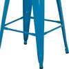 ΣΚΑΜΠΟ ΜΕΣΑΙΟΥ ΥΨΟΥΣ ΜΕΤΑΛΛΙΚΟ MELITA-PRO HM8573.48 ΜΠΛΕ 43x43x67Υεκ.