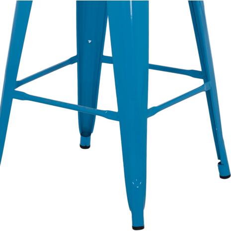 ΣΚΑΜΠΟ ΜΕΣΑΙΟΥ ΥΨΟΥΣ ΜΕΤΑΛΛΙΚΟ MELITA-PRO HM8573.48 ΜΠΛΕ 43x43x67Υεκ.