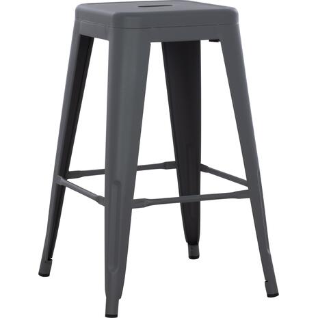 ΣΚΑΜΠΟ ΜΕΣΑΙΟΥ ΥΨΟΥΣ ΜΕΤΑΛΛΙΚΟ MELITA-PRO HM8573.50 ΓΚΡΙ 43x43x67Υεκ.