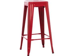 ΣΚΑΜΠΟ ΜΠΑΡ ΜΕΤΑΛΛΙΚΟ MELITA-PRO HM8642.44 ΣΕ ΚΟΚΚΙΝΟ 43x43x78Υεκ.
