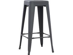ΣΚΑΜΠΟ ΜΠΑΡ ΜΕΤΑΛΛΙΚΟ MELITA-PRO HM8642.50 ΣΕ ΓΚΡΙ 43x43x78Υεκ.
