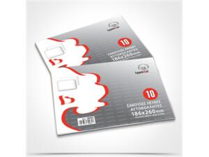 Φάκελος αλληλογραφίας Typotrust 18,6x26cm σακούλα λευκός αυτοκόλλητος, 90γρμ. (πακέτο των 10 τεμαχίων) (Λευκό)