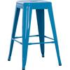 ΣΚΑΜΠΟ ΜΕΣΑΙΟΥ ΥΨΟΥΣ ΜΕΤΑΛΛΙΚΟ MELITA-PRO HM8573.48 ΜΠΛΕ 43x43x67Υεκ.