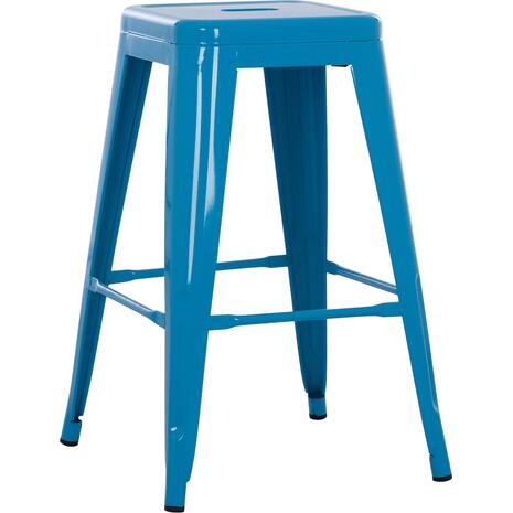ΣΚΑΜΠΟ ΜΕΣΑΙΟΥ ΥΨΟΥΣ ΜΕΤΑΛΛΙΚΟ MELITA-PRO HM8573.48 ΜΠΛΕ 43x43x67Υεκ.