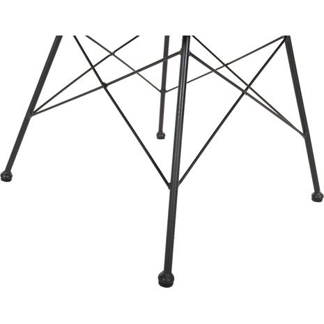 ΣΕΤ ΕΞΩΤΕΡΙΚΟΥ ΧΩΡΟΥ 3ΤΜΧ ALLEGRA HM10477 WICKER ΜΠΕΖ-ΜΕΤΑΛΛΟ ΜΑΥΡΟ
