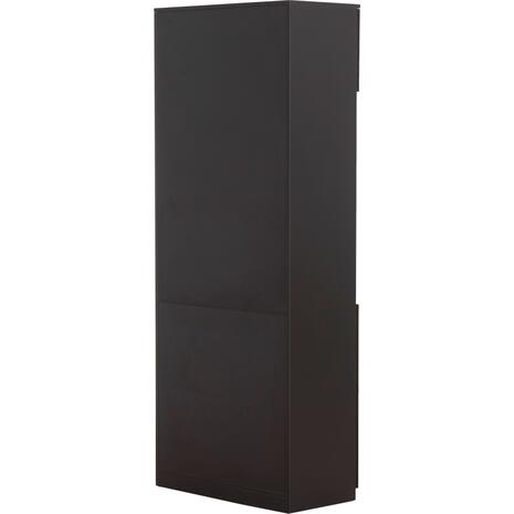 ΒΙΒΛΙΟΘΗΚΗ ΓΡΑΦΕΙΟΥ ΕΠΑΓΓΕΛΜΑΤΙΚΗ ROSEWOOD HM2089 ΜΕΛΑΜΙΝΗ ΓΚΡΙ-WENGE 80Χ40Χ200Υεκ.