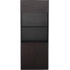 ΒΙΒΛΙΟΘΗΚΗ ΓΡΑΦΕΙΟΥ ΕΠΑΓΓΕΛΜΑΤΙΚΗ ROSEWOOD HM2089 ΜΕΛΑΜΙΝΗ ΓΚΡΙ-WENGE 80Χ40Χ200Υεκ.
