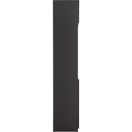 ΒΙΒΛΙΟΘΗΚΗ ΓΡΑΦΕΙΟΥ ΕΠΑΓΓΕΛΜΑΤΙΚΗ ROSEWOOD HM2089 ΜΕΛΑΜΙΝΗ ΓΚΡΙ-WENGE 80Χ40Χ200Υεκ.