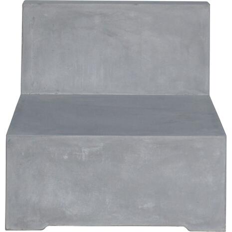 CONCRETE Καρέκλα Σαλονιού Κήπου - Βεράντας, Cement Grey (Ε6200,1)