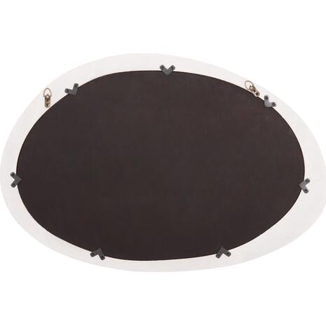 ΚΑΘΡΕΠΤΗΣ ΤΟΙΧΟΥ ΟΒΑΛ ΣΕΙΡΑ SANTORINI HM4513 MDF ΣΕ ΥΠΟΛΕΥΚΟ 90x3,2x60Υεκ