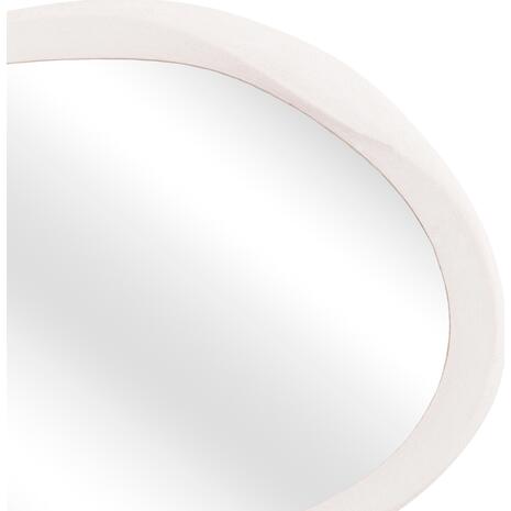 ΚΑΘΡΕΠΤΗΣ ΤΟΙΧΟΥ ΟΒΑΛ ΣΕΙΡΑ SANTORINI HM4513 MDF ΣΕ ΥΠΟΛΕΥΚΟ 90x3,2x60Υεκ