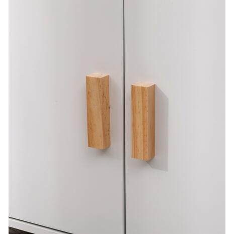ΚΡΕΜΑΣΤΡΑ ΠΑΙΔΙΚH ΜΕ ΝΤΟΥΛΑΠΙ PASCHAL HM2495.03 ΜΕΛΑΜΙΝΗ-ΞΥΛΟ ΠΕΥΚΟΥ 76x44x170Υεκ