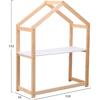 ΓΡΑΦΕΙΟ ΠΑΙΔΙΚΟ PEPE HM2498.03 ΞΥΛΟ ΠΕΥΚΟΥ ΣΕ ΦΥΣΙΚΟ-ΜΕΛΑΜΙΝΗ 120x44x152Υεκ