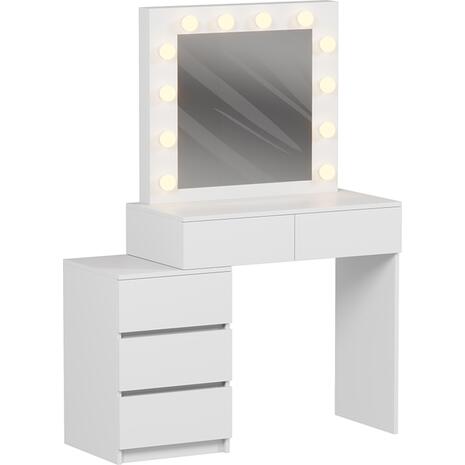 ΤΟΥΑΛΕΤΑ ΜΕ ΦΩΤΙΣΜΟ LED & ΣΥΡΤΑΡΙΑ BEYON HM2500.03 ΜΕΛΑΜΙΝΗ ΣΕ ΛΕΥΚΟ 80x40x140Υεκ.