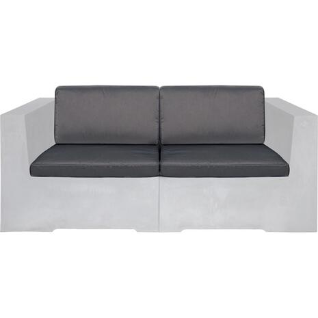 CONCRETE Set Μαξιλάρια Καναπέ Γκρι Ύφασμα Water Repellent 4 Tεμάχια (Ε6200,Μ2)
