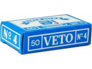 Συνδετήρες μεταλλικοί VETO Nο4 Συσκευασία 50 τεμαχίων