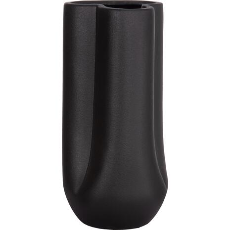 ΕΠΙΤΡΑΠΕΖΙΟ ΚΕΡΑΜΙΚΟ ΔΙΑΚΟΣΜΗΤΙΚΟ GLAΖΕ HM4612.02 ΜΑΥΡΟ ΜΑΤ Φ14x29Υεκ