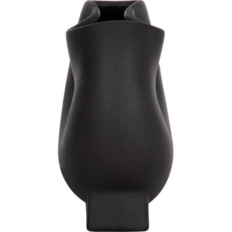 ΕΠΙΤΡΑΠΕΖΙΟ ΚΕΡΑΜΙΚΟ ΔΙΑΚΟΣΜΗΤΙΚΟ GLAΖΕ HM4610.02 ΜΑΥΡΟ ΜΑΤ 26x14x25Υεκ