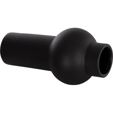ΕΠΙΤΡΑΠΕΖΙΟ ΚΕΡΑΜΙΚΟ ΔΙΑΚΟΣΜΗΤΙΚΟ SCEPTER HM4605.02 ΜΑΥΡΟ ΜΑΤ Φ15x30Υ εκ.